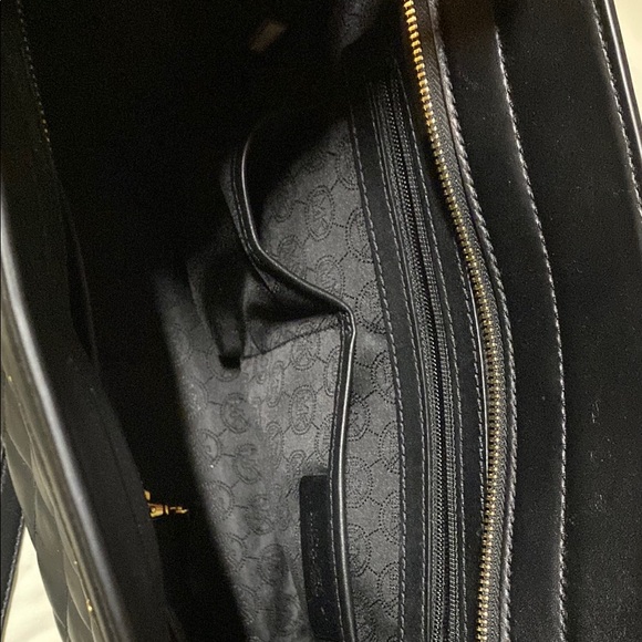 Michael Kors Black Quilted Satchel - Picture 7 of 10